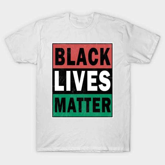 Black lives matter T-Shirt by valentinahramov